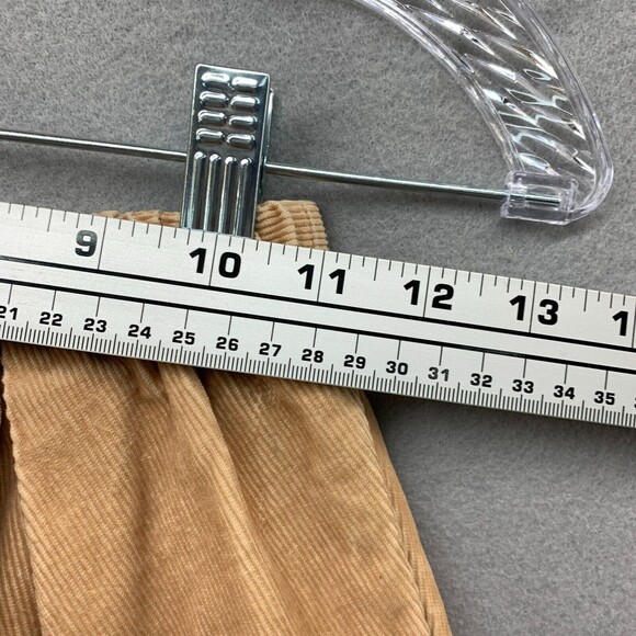 Crewcuts Everyday A-Line Pleated Corduroy Skirt Girls 6/7 School Uniform Khaki - Picture 9 of 15